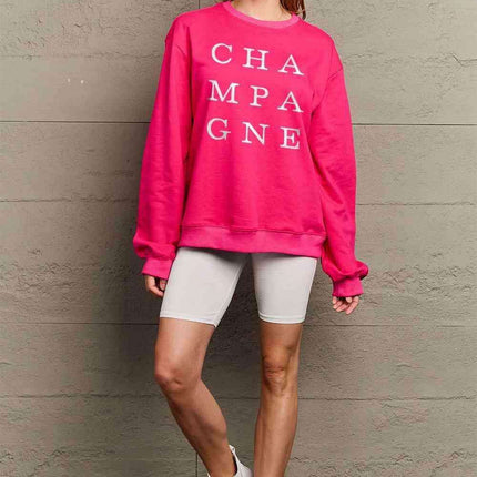 Chic Ivory Elegance Long Sleeve Cotton-Polyester Sweater