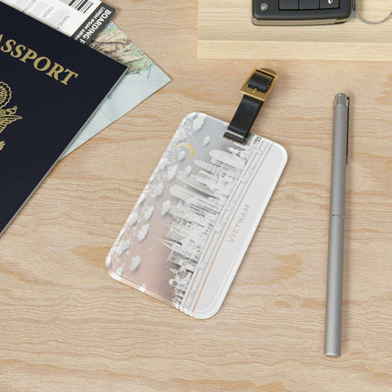 Customizable Luxury Acrylic Luggage Tag: Elevate Your Travel Experience