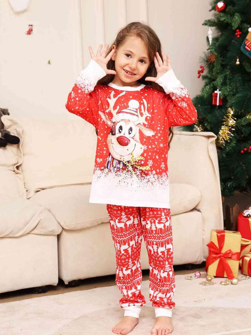 Cozy Infant Outfit Set with Long Sleeve Top and Printed Pants