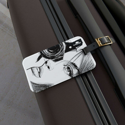 Chic Personalized Leather Luggage Tag for Stylish Travels