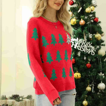 Charming Holiday Knit Pullover