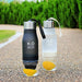 650ml Infuser Water Bottle Plastic - Très Elite