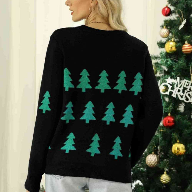 Charming Holiday Knit Pullover