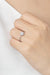 Platinum Lab Diamond Ring: Elegant 1 Carat Sparkler