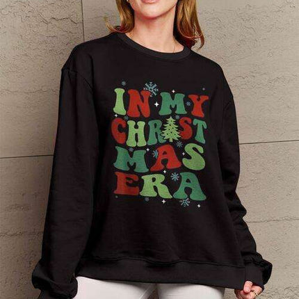 Holiday Comfort Love Pullover Sweatshirt