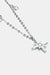 Shimmering Comet Lab Created Diamond Pendant Necklace in Sterling Silver