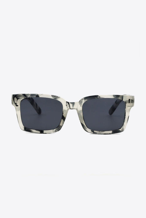 Square UV400 Shield Polycarbonate Sunglasses for Modern Style