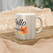 Sleek Metallic Coffee Mug - Shiny Ceramic Cup (Gold / Silver)
