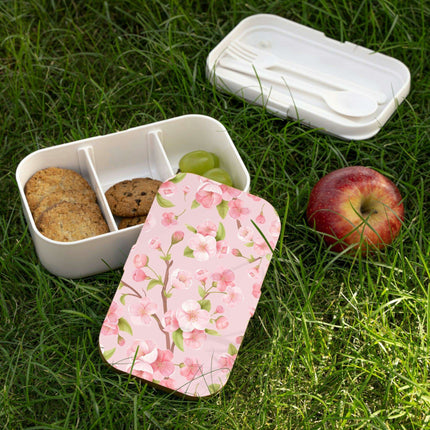 Customizable Gourmet Bento Lunch Box with Stylish Wooden Lid