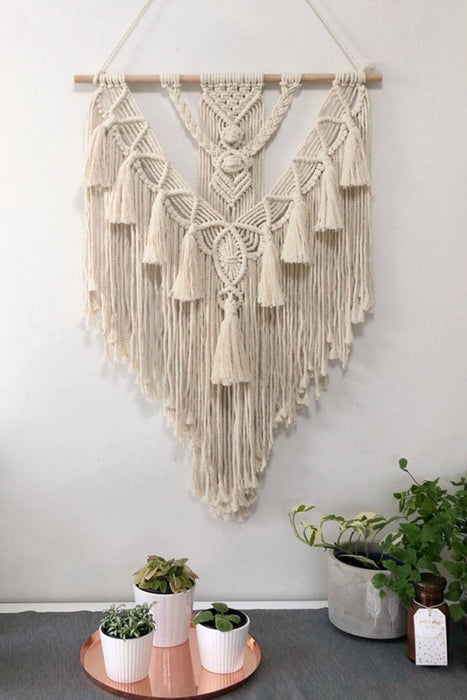 Bohemian Polyester Handmade Wall Hanging Tapestry
