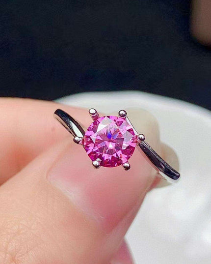 Radiant Lab-Diamond Elegance Ring: A Stunning Showcase of Luxury