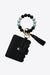 Elegant Beaded Keychain Wallet Set