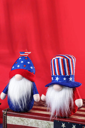 2-Piece Independence Day Beard Gnomes-Trendsi-Multicolor-One Size-Très Elite