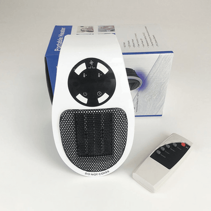 500W Remote-Controlled Ceramic Heater - Perfect for Home and Office Comfort