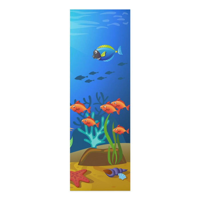 Luxurious Mermaid Oasis Yoga Mat - Personalized Elegance and Feather-Light Support