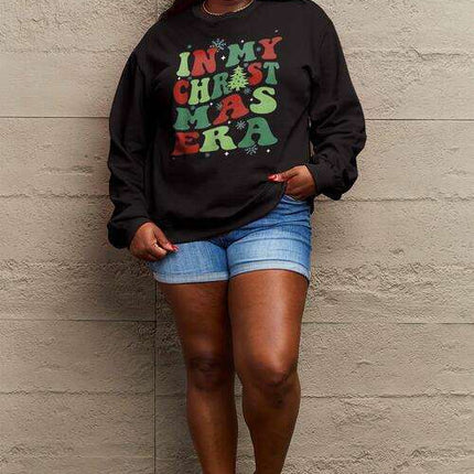 Holiday Comfort Love Pullover Sweatshirt