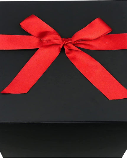 Everlasting Romance: 12 Stem Preserved Red Rose Bouquet in Elegant Round Case