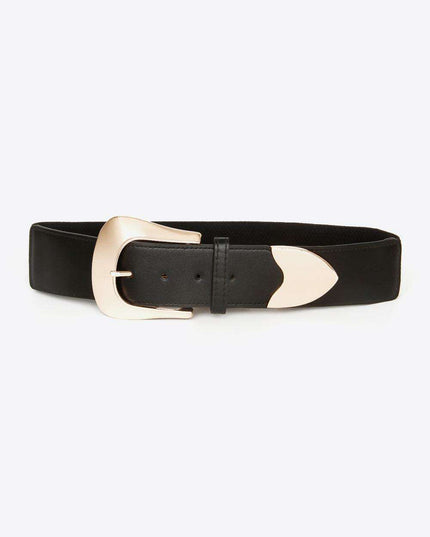 Elegant Stretchable PU Leather Belt for Effortless Chic