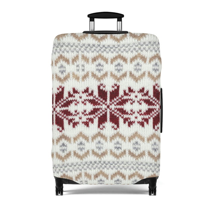 Peekaboo Stylish Luggage Protection Cover with Easy Access Handles