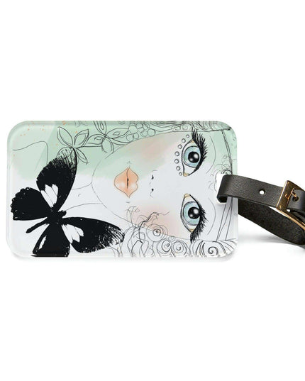 Luxury Customizable Acrylic Travel Tag Set for Frequent Flyers