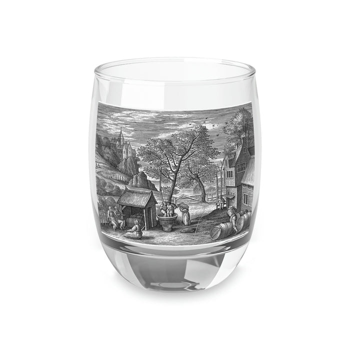 6oz Custom Whiskey Glass Set - Unique Personalized Barware Option with Free Customization