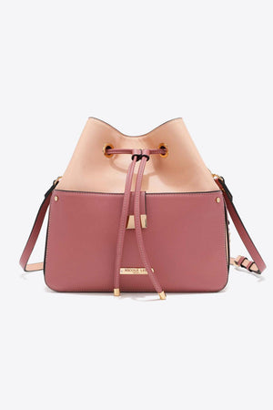 Nicole Lee USA Gemma Bucket Bag-Trendsi-Soft Pink-One Size-Très Elite