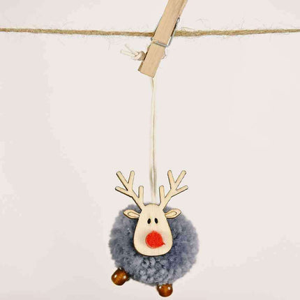 Enchanting Reindeer Holiday Hanging Ornaments for a Joyful Home Atmosphere
