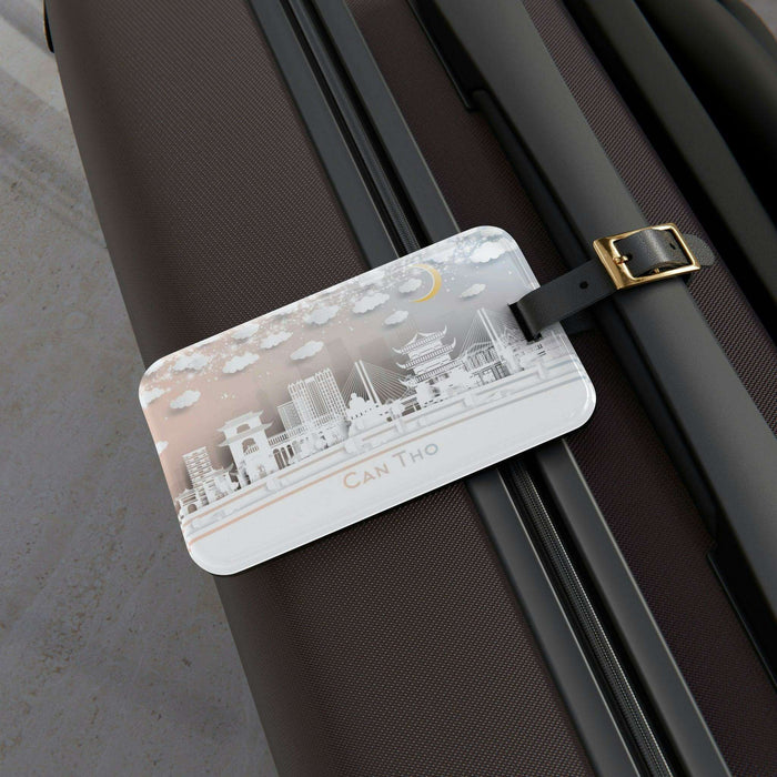 Personalized Luxury Acrylic Luggage Tag Collection: Elevate Your Travel Experience