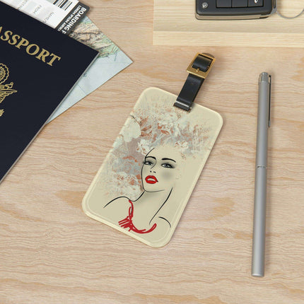 Stylish Personalized Luggage Tag for Trendsetting Travelers