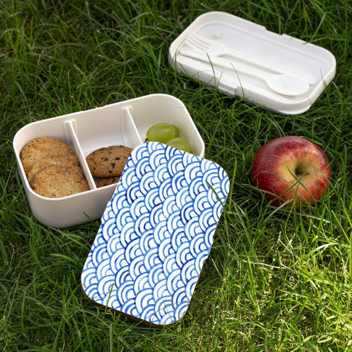 Personalized Wooden Lid Bento Lunch Box for Customized On-the-Go Dining