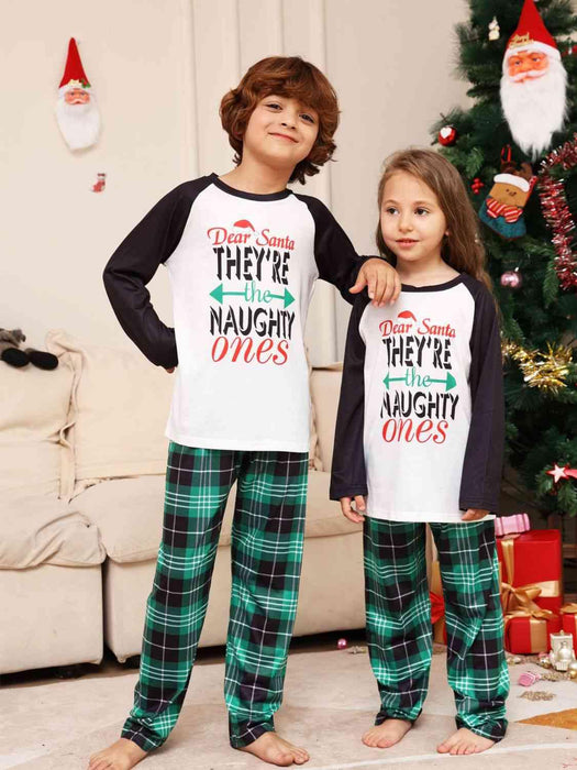 Kids' Urban Cool Graphic Top and Plaid Pants Set