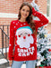 Santa Baby Festive Knit Sweater with Long Sleeves