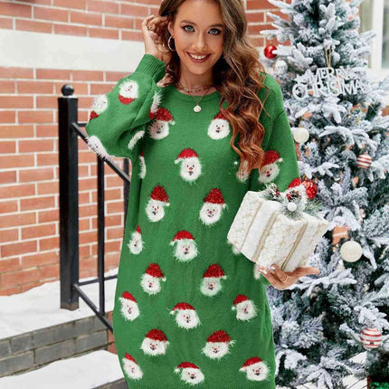 Chic Comfort Oversized Knit Sweater Dress
