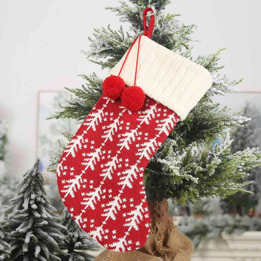Festive Christmas Stocking Ornament for Home Decor