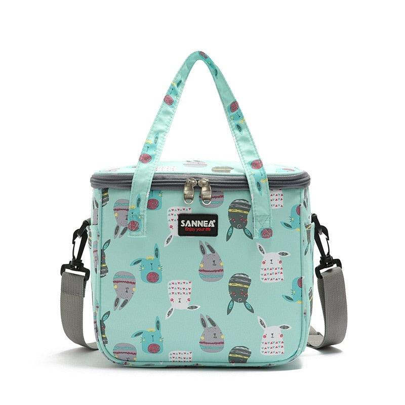 Flower Thermal Bag Oxford Waterproof Beach Cooler Lunch Box Thermo Insulated Bag-Très Elite-Flower-Très Elite