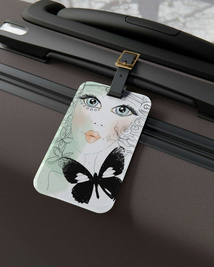 Luxury Customizable Acrylic Travel Tag Set for Frequent Flyers