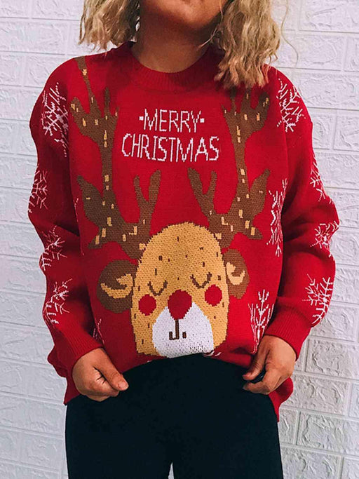 Cozy Festive Knit Winter Sweater