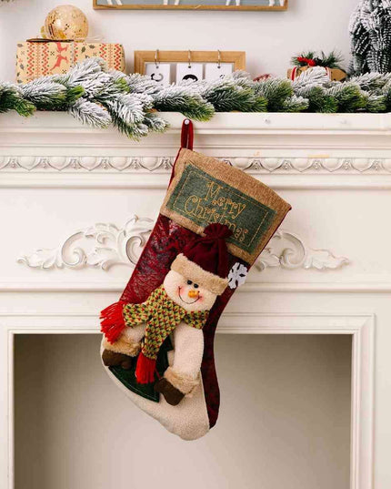 Festive Cheer Stocking Hanging Ornament