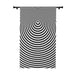 Maison d'Elite Blackout Polyester Window Curtains | Abstract Geometric Design | 50 x 84