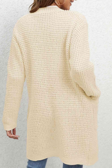 Cozy Knitted Cardigan with Handy Pockets