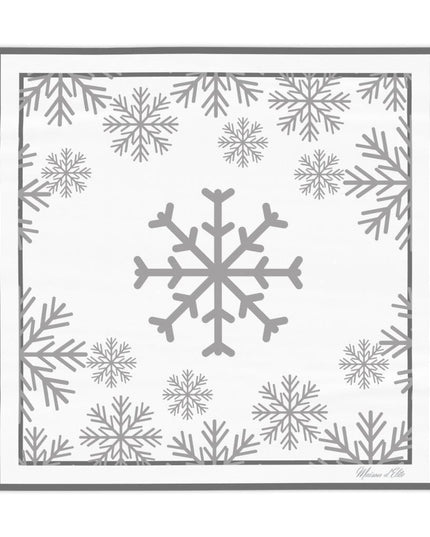 Luxurious Christmas Square Tablecloth for Stylish Festive Decor