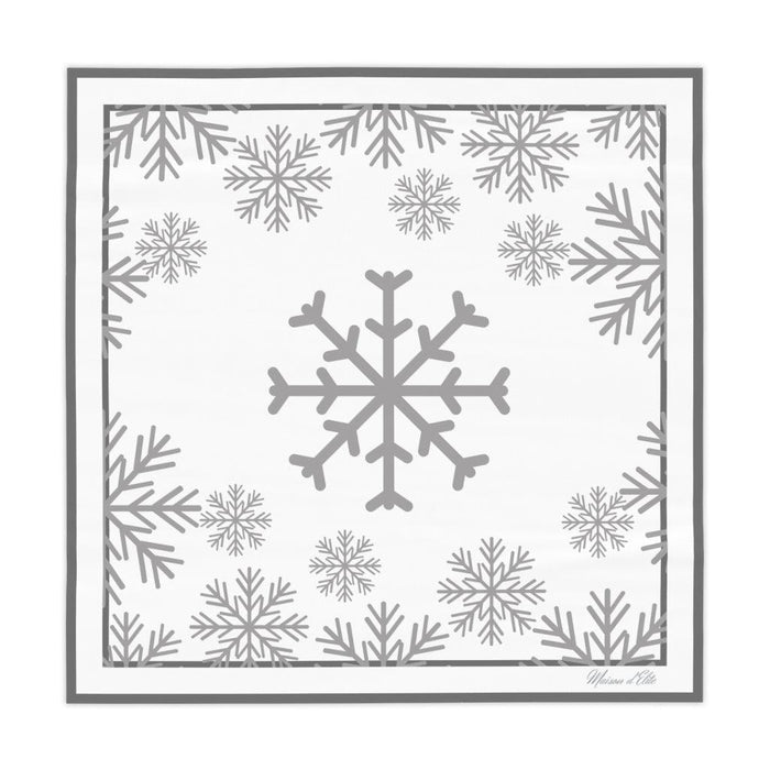 Festive Elegance: Luxurious Christmas Square Table Cover for Stylish Home Decor
