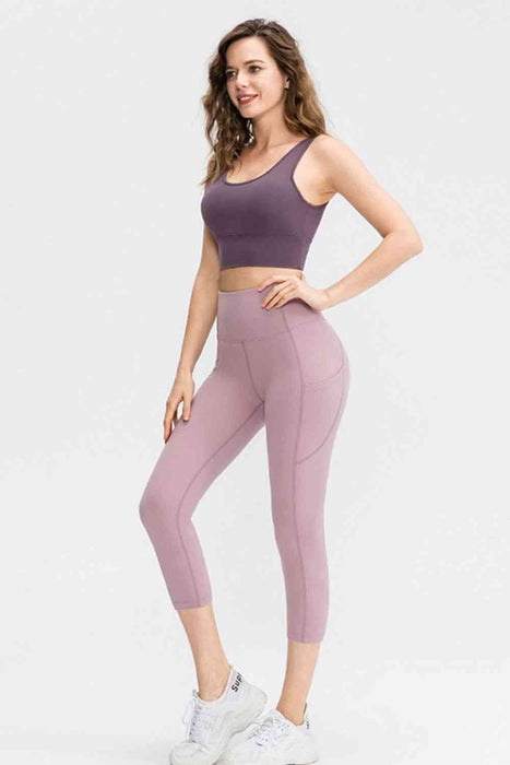 Active Lifestyle High-Waisted Leggings with Handy Storage Pockets