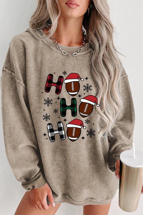 Christmas Festive Cheer Sweater with Graphic Print