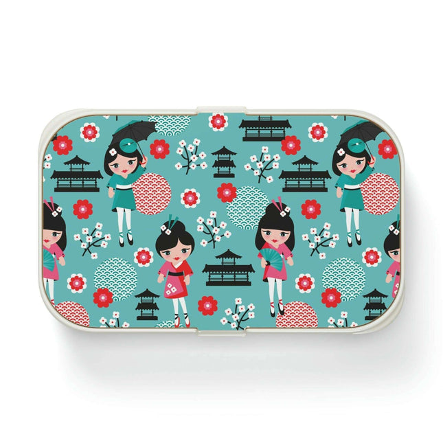 Personalized Sustainable Wooden Bento Lunch Box Set - Elegant Meal Organizer