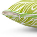 Green 2-in-1 Reversible Decorative Pillowcase with Dual Prints