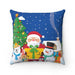 Joyeux Noel double-sided print and reversible decorative cushion cover