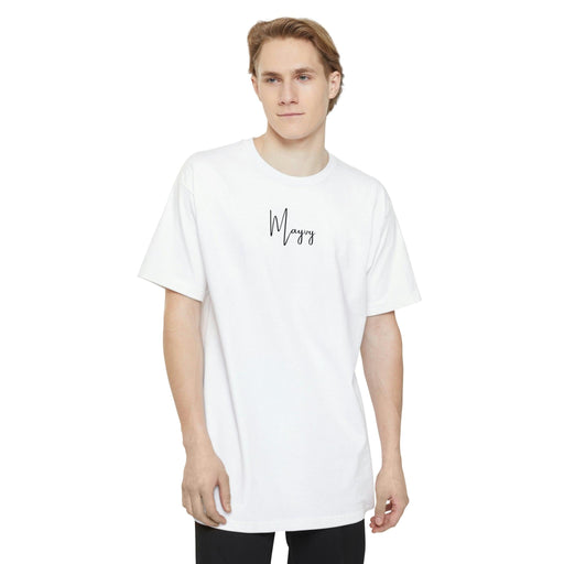 Mayvy Unisex Tall Beefy-T® T-Shirt - Made in Canada-T-Shirt-Printify-White-LT-Très Elite