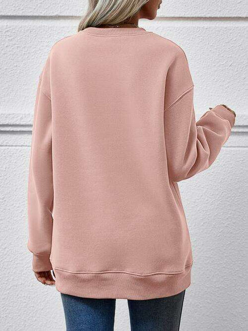 Statement Cozy Graphic Pullover Sweatshirt