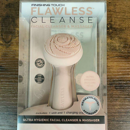 Flawless Glow: Pink Facial Cleansing Brush for Radiant Skin Transformation